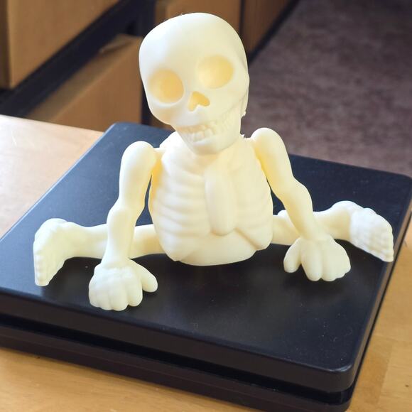 Articulated Skeleton Movable Texture Halloween Decorations Fidget Toy 3D Printed - Picture 1 of 6